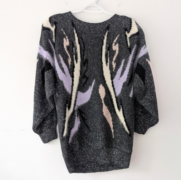 Vintage Women's Franco Valeri Sweater With Angora Wool ~ Size Large - Picture 1 of 8